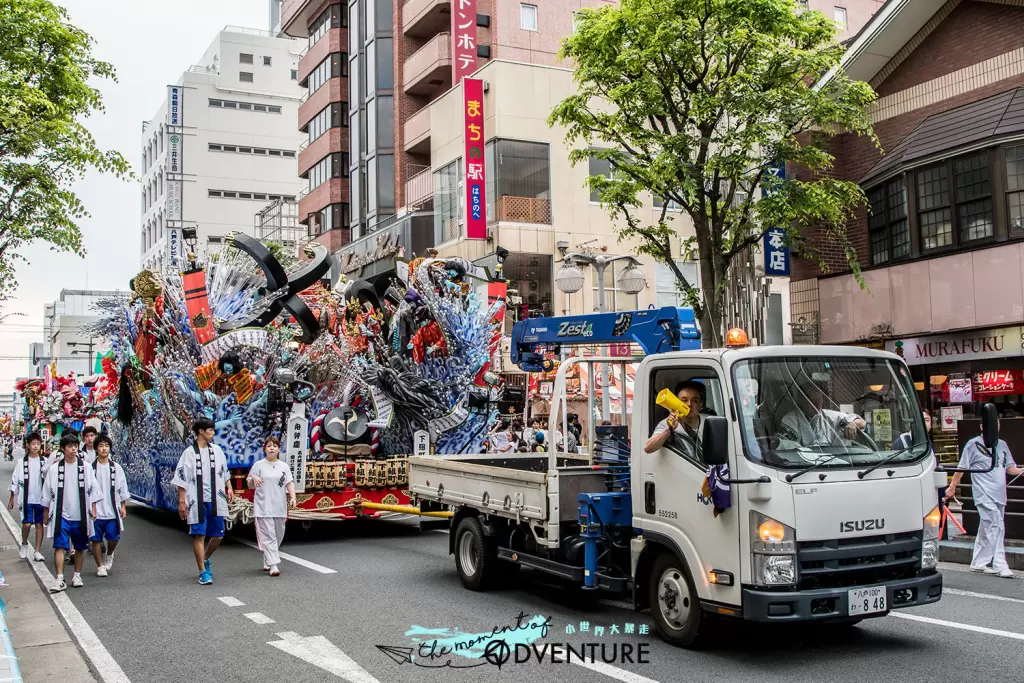 八戶三社大祭 - 巨大山車遊行